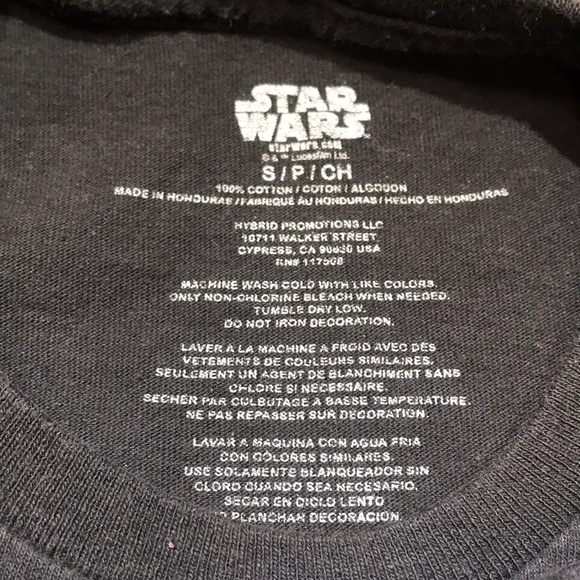 Star Wars Kylo Ren size Small short sleeve Tee Shirt - Picture 6 of 7